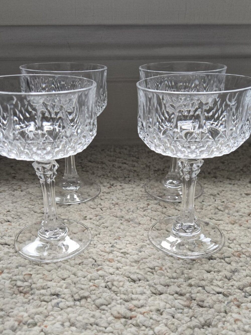 Stemmed Glasses 4 total